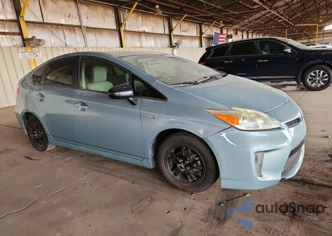 2012 Toyota Prius z USA, uszkodzony, nr VIN JTDKN3DU2C5478436